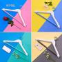 Owl Decoration Wood Hangers - 10Pcs/ Lot White Wood Suit Hanger with Pant Bar, Pretty Colorful Clothes Dress Shirt Hanger Pink Blue Color Owl Decoration Wood Hangers - 10Pcs/ Lot White Wood Suit Hanger with Pant Bar, Pretty Colorful Clothes Dress Shirt Hanger Pink Blue Color