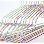 10pcs Random Color Aluminum Alloy Hanger for Clothes,Strong Metal Shirts Dress Hanger 10pcs Random Color Aluminum Alloy Hanger for Clothes,Strong Metal Shirts Dress Hanger