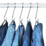 EAONE 40 Pack S Shaped Hooks 3 Sizes, Heavy Duty Stainless Steel S Hooks Rack Hangers for Hanging Kitchenware Pan Pots Utensils Clothes Bags Towels Plants, Silver EAONE 40 Pack S Shaped Hooks 3 Sizes, Heavy Duty Stainless Steel S Hooks Rack Hangers for Hanging Kitchenware Pan Pots Utensils Clothes Bags Towels Plants, Silver