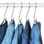 EAONE 40 Pack S Shaped Hooks 3 Sizes, Heavy Duty Stainless Steel S Hooks Rack Hangers for Hanging Kitchenware Pan Pots Utensils Clothes Bags Towels Plants, Silver EAONE 40 Pack S Shaped Hooks 3 Sizes, Heavy Duty Stainless Steel S Hooks Rack Hangers for Hanging Kitchenware Pan Pots Utensils Clothes Bags Towels Plants, Silver