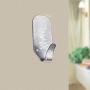 Fotosnow Adhesive Hooks Wall Hooks Hanger Stick on Hooks Strong & Durable for Hanging Kitchen Bathroom Home Office Stainless Steel-8 Packs