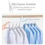 Haphome Hangers Space Saving Non-Slip Multi-Function Magical Suit (1-Pack) Ultra Thin Space Saving 360 Degree Swivel Hook Strong Durable Clothes Hangers Hold Up-to 30 Lbs (White, 8) Haphome Hangers Space Saving Non-Slip Multi-Function Magical Suit (1-Pack) Ultra Thin Space Saving 360 Degree Swivel Hook Strong Durable Clothes Hangers Hold Up-to 30 Lbs (White, 8)