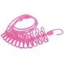 UrCool Portable Drying Washing Rope Clothesline Travel Home Style Outdoor Windproof Elastic Clothesline Hanger with 12 pcs Clips Hooks Clothes Pins Laundry Set UrCool Portable Drying Washing Rope Clothesline Travel Home Style Outdoor Windproof Elastic Clothesline Hanger with 12 pcs Clips Hooks Clothes Pins Laundry Set
