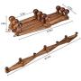 A- Coat Rack Hanger Expandable Coat Rack Wall Mounted 10 Hooks Clothes Hat Bag Hanger for Home Bedroom A- Coat Rack Hanger Expandable Coat Rack Wall Mounted 10 Hooks Clothes Hat Bag Hanger for Home Bedroom