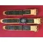 Handcrafted Iwatch bands handmade with re-purposed Canvas