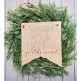 Wash your hands ya filthy animal, Modern Farmhouse style, pennant sign with leather hanger, engraved sign, natural wood
