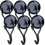 100 LBS Magnetic Hooks Heavy Duty for Hanging BBQ Grill Tools Pot Holders Neodymium Refrigerator Magnet Hanger Hook Swivel Swing Black for Locker Kitchen Classroom Cruise Cabins 100 LBS Magnetic Hooks Heavy Duty for Hanging BBQ Grill Tools Pot Holders Neodymium Refrigerator Magnet Hanger Hook Swivel Swing Black for Locker Kitchen Classroom Cruise Cabins