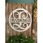 Personalized Last Name Sign for Condominium Apartment Townhouse 18 inch ACM Metal Family Name Sign Custom Monogram Door Wreath Last Name Door Hanger Closing Gift Outdoor Patio Decor QUICK SHIPPING Personalized Last Name Sign for Condominium Apartment Townhouse 18 inch ACM Metal Family Name Sign Custom Monogram Door Wreath Last Name Door Hanger Closing Gift Outdoor Patio Decor QUICK SHIPPING