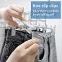 IEOKE Pants Hangers 2 Pack, 6-in-1 Multi-Function Trousers Hangers with Clips, Plastic Hangers for Heavy Duty Ultra Thin Space Saving IEOKE Pants Hangers 2 Pack, 6-in-1 Multi-Function Trousers Hangers with Clips, Plastic Hangers for Heavy Duty Ultra Thin Space Saving