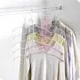 HJYPYJ Magic Hanger,Household Iron Folding Hanger,Multi-Layer Storage Space-Saving Organizer Hangers, Durable/White / 6 pcs HJYPYJ Magic Hanger,Household Iron Folding Hanger,Multi-Layer Storage Space-Saving Organizer Hangers, Durable/White / 6 pcs