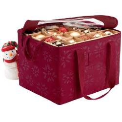 Classic Accessories Seasons Christmas Tree Ornament Organizer & Storage Bin