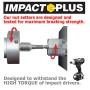 IVY Classic 44688 1/4"-20 Hanger Bolt Driver, Impact Plus, 1/Card