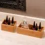 Seville Classics 10-Piece Bamboo Storage Boxes Set, Assorted Sizes Seville Classics 10-Piece Bamboo Storage Boxes Set, Assorted Sizes