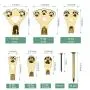 Heavy Photo Frame Hooks Kit - Heavy Duty Picture Hanging Kit, Quality Assorted Nail for Picture Hangers for Home Office Store Photo Picture Painting Hanging