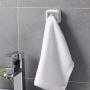 Cleaning Cloth Fashion Convenient Kitchen Storage Hooks Washing Cloth Hanger Rack Towel Holder Sucker Wall Window Bathroom Tool Random Color for Kitchen