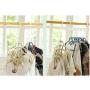 10pcs 3D Space Saving Space Hanger Clothes Hanger Hook