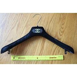 One For Chanel Black For velvet Hanger Made By Mainetti Model U-S 39 Depose CC Logo