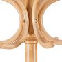 Free Standing Clothes Hangers 12 Hook Hat Coat Jacket Bag Rack with Umbrella Stand Wood Oak Wood