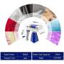 RZH 2020 New Folding Handheld Hanging Ironing Machine, 1600w Portable Steam Iron Travel Temperature Ironing Machine Garment Steamers