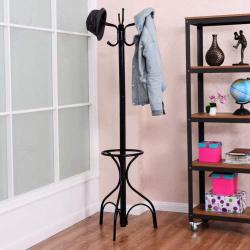 MTN Gearsmith New Vintage Metal Coat Hat Rack Tree Stand Clothes Hanger Hooks Umbrella Holder