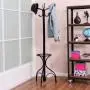 MTN Gearsmith New Vintage Metal Coat Hat Rack Tree Stand Clothes Hanger Hooks Umbrella Holder