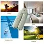 Doxishruky Travel Hangers, Pack of 6 Mini Portable Folding Travel Clothes Hangers, Non-Slip Standard Windproof Coats/Jackets/Shirts/Skirts/Socks Hangers, Clothes Drying Rack for Travel