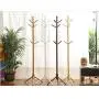 TOPBATHY 1pc Wooden Coat Hat Jacket Stand Tree Holder Hanger Rack Tree Branch Coat Hanger Natural Clothes Organizing Rack(White)