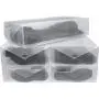 Greenco Clear Foldable Boot Storage Boxes-5 Pack Greenco Clear Foldable Boot Storage Boxes-5 Pack
