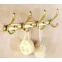 Rozin Golden Brass Bathroom Organization Clothes Hook Wall Mount Towel Hanger Rozin Golden Brass Bathroom Organization Clothes Hook Wall Mount Towel Hanger