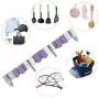 Tsmine Wall Mount Broom Mop Holder Heavy Duty Tool Hanger Stainless Steel Organizer for Home,Kitchen,Bathroom,Garage,Closet and Shed (3 Racks 4 Hooks)