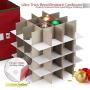 StorageMaid Holiday Storage Set - 2 Ornament Storage Boxes, 30