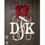 Custom Monogram Letter Wooden Door Hanger Wreath