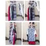 JJMG Collapsible Innovative Folding Clothes Hanger, Practical, Save Spacer ? Magic Wardrobe Organizer, Easy to Use, Durable and Non-Slipping Foldable Hanger Pack of 2