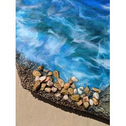 Cliff Hanger Resin Art Wall Hanging