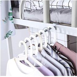 Bathroom Hanger Hook for Clothes Waved Waterfall Hanger Rack Garment Display Hook Wardrobe Clothing Storage Shelf Clothes Hanger 5pcs Random Color