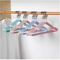 10pcs Random Color Hangers for Clothes Plastic Towel Display Baby Hangers Kids Hangers Closet Hangers Coat Clothe Drying Rack