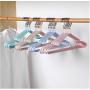 10pcs Random Color Hangers for Clothes Plastic Towel Display Baby Hangers Kids Hangers Closet Hangers Coat Clothe Drying Rack