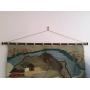 Custom Wall-hanging Rod for Quilts, Tapestries or Banners - custom length 18-28" long