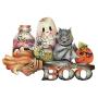 Fall Decor Outdoor Halloween Wooden Door Hanger by Jamie Mills Price - Wall decor 8457411H