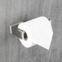 Durafe Toilet Roll Holder Stainless Steel 304 Square Towel Hanger Wall Mounted Hooks for Bathroom Brushed Nickel Durafe Toilet Roll Holder Stainless Steel 304 Square Towel Hanger Wall Mounted Hooks for Bathroom Brushed Nickel