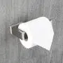 Durafe Toilet Roll Holder Stainless Steel 304 Square Towel Hanger Wall Mounted Hooks for Bathroom Brushed Nickel Durafe Toilet Roll Holder Stainless Steel 304 Square Towel Hanger Wall Mounted Hooks for Bathroom Brushed Nickel