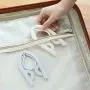 8 Pack Foldable Hanger Household Japanese Clothes Rack Travel Convenient Clothes Hanger Multi-Function Plastic Hanger FANJIANI (Color : Beige) 8 Pack Foldable Hanger Household Japanese Clothes Rack Travel Convenient Clothes Hanger Multi-Function Plastic Hanger FANJIANI (Color : Beige)