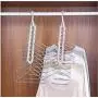 10pcs Non-Slip Plastic Clothes Hanger Storage Rack Holder Wardrobe Closet Organizer Clothing Space Saving Hanging Hooks Random Color 10pcs Non-Slip Plastic Clothes Hanger Storage Rack Holder Wardrobe Closet Organizer Clothing Space Saving Hanging Hooks Random Color