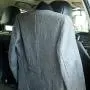 KIPB Stainless Steel Car Seat Coat Rack Hanger Clothes Rack for Car Seat