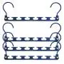 Wonder Hanger Heavy Duty 360 Swivel Action Hanger, Pack of 4 in Navy - Keep Your Clothes Organized and Wrinkle-Free! Wonder Hanger Heavy Duty 360 Swivel Action Hanger, Pack of 4 in Navy - Keep Your Clothes Organized and Wrinkle-Free!