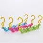 Coats Hanger Saving Space Hanger Rack Cloth Hanger with Hook Closet Organizer Home Tool Storage Holder 2PCS Kangsanli (Color random)