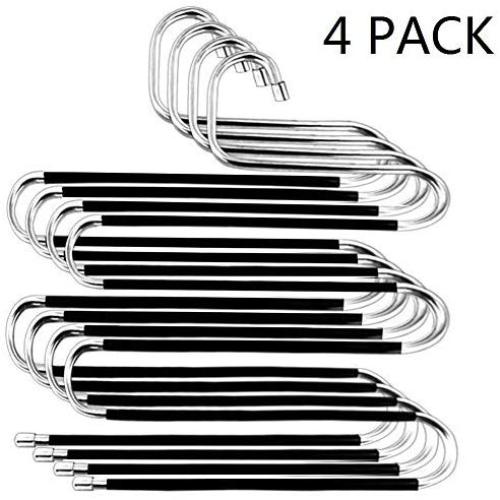 Pants-Hangers-for-Pants-Scarfs-Hanger, Jeans Hangers Space Saving