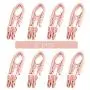 HJYPYJ Magic Hanger,Portable Multifunctional Hangers,Non-Slip Folding Hangers,with Skirt Pants Clip Space Saving Organizer Hanger Clip Removable/Pink / 40x20 HJYPYJ Magic Hanger,Portable Multifunctional Hangers,Non-Slip Folding Hangers,with Skirt Pants Clip Space Saving Organizer Hanger Clip Removable/Pink / 40x20