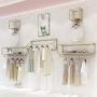 daily supplies Heavy-Duty Wall-Mounted Metal Clothing Rack, Commercial Clothing Store Display Rack Combination Shelf, Metal Clothes Hanger Rod, Clothing Rack for Laundry/Boutique/Retail Display daily supplies Heavy-Duty Wall-Mounted Metal Clothing Rack, Commercial Clothing Store Display Rack Combination Shelf, Metal Clothes Hanger Rod, Clothing Rack for Laundry/Boutique/Retail Display
