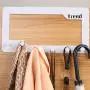 BAOYOUNI Coat Rack Over The Door 6 Hooks Modern Home & Office Decor Organizer Hanger for Clothes, Hat, Keyrings, Towels, Robes 14.17x7.48x1.1 (White) BAOYOUNI Coat Rack Over The Door 6 Hooks Modern Home & Office Decor Organizer Hanger for Clothes, Hat, Keyrings, Towels, Robes 14.17x7.48x1.1 (White)